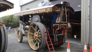 The Leader Showmans Engine Generating at Dingles [upl. by Llecrup525]