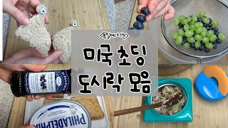 미국 초등학생은 점심에 뭘 먹을까 도시락 모음 🥪 간단하고 재밌는 아이 도시락 🌯 Super Easy and Cute Kids Lunchbox Ideas 😍 [upl. by Carrington233]