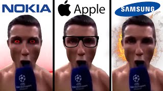 Cristiano Ronaldo Siuu but famous phone ringtones [upl. by Ayoral]