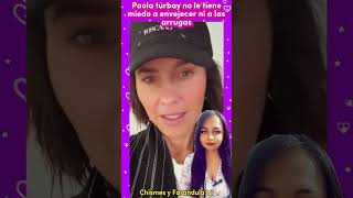 Paola turbay no le tiene miedo a envejecer ni a las arrugas PaolaTurbay reinasdebelleza enveje [upl. by Keeryt]