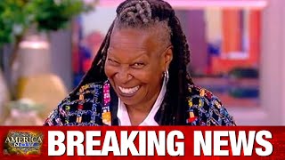 ‘The View’ Whoopi Goldberg Gets Giddy After CNN’s Kasie Hunt Shuts Down Trump Spokesperson [upl. by Laehplar]