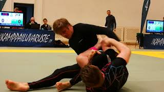 NoGi SM 2018 Otto Kumpulainen vs Markku Mutanen [upl. by Zena]