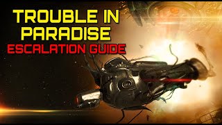 Eve Online  TROUBLE IN PARADISE ESCALATION GUIDE [upl. by Oiciruam801]