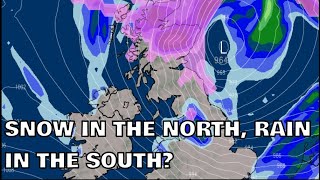 Snow in the North Rain in the South 23rd December 2023 [upl. by Costin]