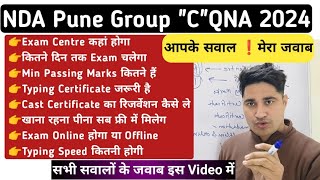 NDA Pune Group C Recruitment 2024 Syllabus  NDA Group C Syllabus 2024  NDA Pune MTS Syllabus [upl. by Nimsaj]