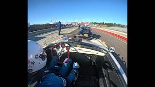 Chris Mayring Driving a 1956 Porsche Speedster  Rolex Reunion 2024  Scott’s Independent [upl. by Megdal992]