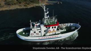 Shipsforsale Sweden ice breaking Rescue vessel Oscar Falkman SOLD [upl. by Frear]