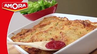 Recette de Lasagnes à la Bolognaise  Amora [upl. by Aliekat]