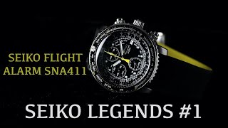 Seiko Legends 1  The Flight Alarm SNA411 [upl. by Paterson]