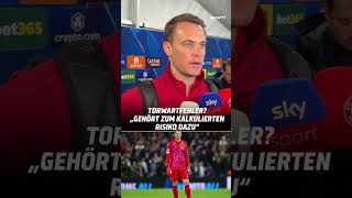 Torwartfehler Nicht mit Manuel Neuer 👀 shorts fcbayern [upl. by Krahling]