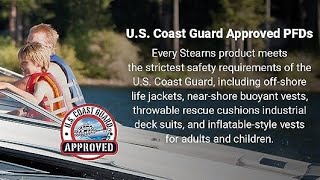 The Best Life Jacket  Stearns Kids Hydroprene Life Vest USCG Approved Type III Life Vest for Kids [upl. by Pompei]