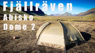 Fjällräven Abisko Dome 2  InDepth Review  4 Season Tent [upl. by Becki128]