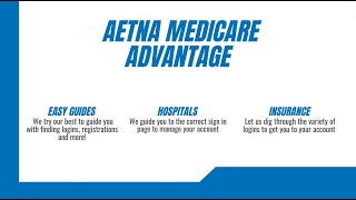 Aetna Medicare Advantage 2023 [upl. by Ayhay]