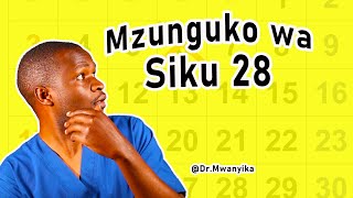 Jinsi ya kuhesabu Mzunguko wa Hedhi wa Siku 28 [upl. by Lynnett]