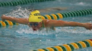 Swimming amp Diving Vermont vs New Hampshire 101516 [upl. by Nilkoorb]