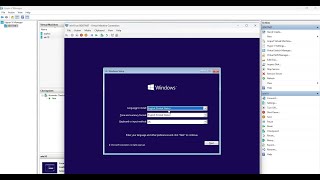 08 Windows 10 Installation at HyperV for Testing Sophos XG Home Firewall Policy [upl. by Rhu]