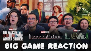 quotBIG GAME SPOTquot  MARVEL STUDIOS  Disney TRAILER REACTION  MAJELIV [upl. by Baerman]