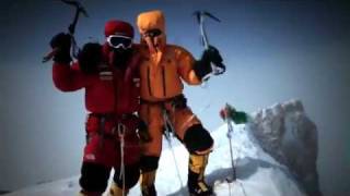 Gasherbrum II 8035mt  First Winter Ascent Ever February 2011 HD [upl. by Lerrehs]