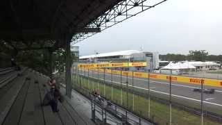 The view from Grandstand 24 Vedano at Monza 2014 Italian Formula 1 Grand Prix [upl. by Heady]