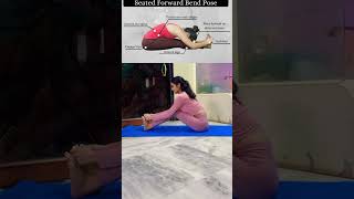 How to do seated forward fold  paschimottanasan forwardfold advanceyoga forwardbend [upl. by Rock]