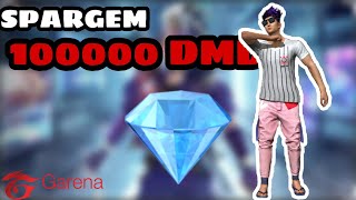 CUM SA AI DIAMANTE💎 INFINITE PE FREE FIRESPARGEM 100000 DMD💎  FREE FIRE ROMANIA [upl. by Karab]