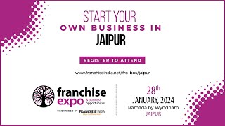 Franchise Expo 2024 Jaipur [upl. by Noonberg]