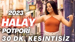 Halay  Potpori 30 Dk Kesintisiz  Aylin Demir [upl. by Anawat]