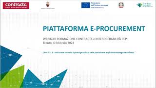 Contracta guida alluso della piattaforma di eprocurement [upl. by Eessej]