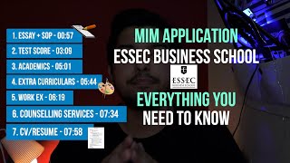 Study in France ESSEC Master in Management Application [upl. by Monson]