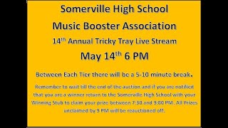 14th Annual SHS Music Boosters Tricky Tray [upl. by Otte]