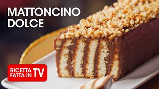 MATTONCINO DOLCE di Benedetta Rossi  Ricetta TV Fatto in Casa per Voi [upl. by Hoxsie975]