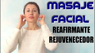 Masaje Facial ANTIARRUGAS Y ANTIFLACIDEZ  Masaje rejuvenecedor 5 minutos [upl. by Ahsiuqel]