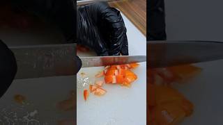 tomato chopping ASMR asmr food shortsfeed viralshorts viralreels trending foryou [upl. by Bevers]