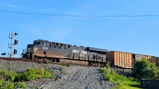 Westbound NS mixed manifest coming off NS Dayton District heading to Gest Street Yard [upl. by Naliorf608]