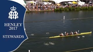 Pretoria v Leander amp Molesey  Stewards  Henley 2017 SemiFinals [upl. by Eimma]