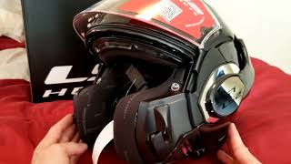 LS2 Valiant Helmet Unboxing and Mini Review [upl. by Banquer]