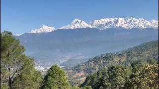 kausani lamd 30 nali full himalay view plain land [upl. by Leuqar]