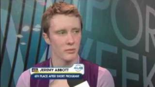 Jeremy Abbott 2010 Worlds SP commentary by Johnny Weir [upl. by Moreno]