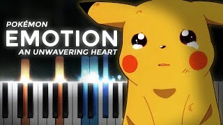 Pokémon XY · Emotion An Unwavering Heart  LyricWulf Piano Tutorial on Synthesia [upl. by Aili]