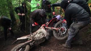 Enduo du limousin Hard Enduro 2023 dans lambiance du public en Nocturne HD [upl. by Drucy]