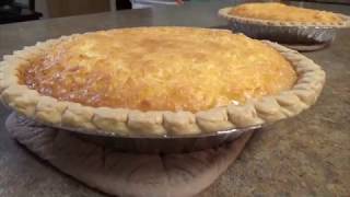 French Coconut Pie from Scratch [upl. by Ydal]