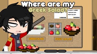 Where are my greek Salad  ItsFunneh Gacha [upl. by Venable203]