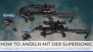 XBOW FMA Supersonic mit Fischrolle  Angeln mit der Armbrust [upl. by Romeon516]