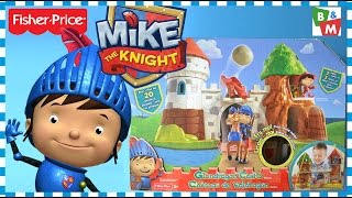 Castelo do Mike o Cavaleiro  Mike the Knight Glendragon Castle toy playset from Fisherprice [upl. by Sawyer]