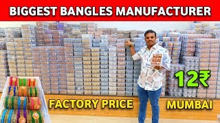 Bangles Manufacturer Mumbai  Wholesale Bangles Market Mumbai  Metal Bangles Market Mumbai [upl. by Ecirtam]