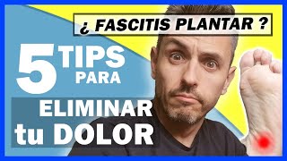 Como ELIMINAR la FASCITIS PLANTAR 👣 de Forma Natural❤️ [upl. by Balbinder168]