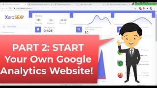 PART 2 Building a Google Analytics Alternative Website With XeroSEO PHP Script [upl. by Eirb472]