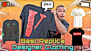 BEST WEBSITE TO BUY DESIGNER CLOTHING 2022  REVIEW [upl. by Anelac]