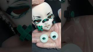 ↑Doll Eye Making超絶忙しい人向け手描きドールアイ作り方ドール bjd bjdfaceup doll 人形 [upl. by Nierman]