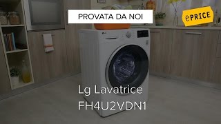 Video Recensione Lavatrice Lg FH4U2VDN1 [upl. by Seline952]